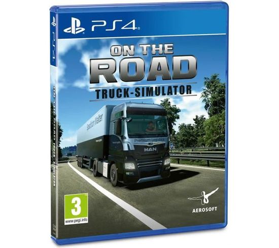 On The Road Truck Simulator Jeu PS4