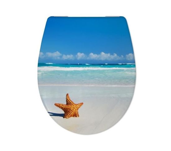 Abattant Wc Cavallino Beach Starfish Multicolore