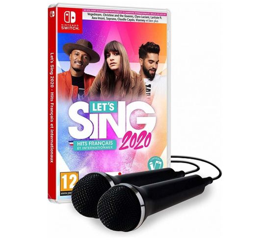 Jeu Vidéo Nintendo Switch Let's Sing 2020 Hits Français Et Internationaux