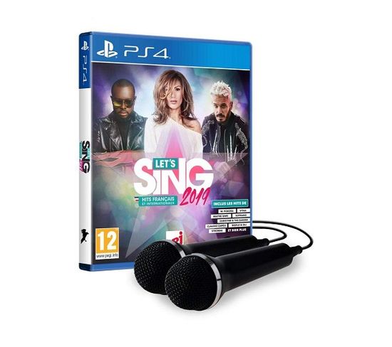 Lets Sing 2019 Et 2 Micros PS4