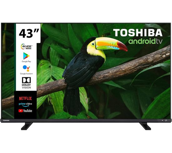 TV LED 43" (108cm) - 4k - Ultra HD - Son Dolby Atmos - Smart TV - 43UA4C63DG