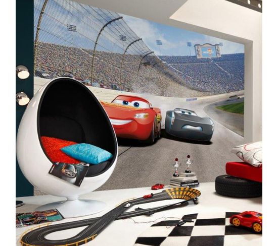 Poster Géant Cars 3 Disney Curve 254x368 Cm