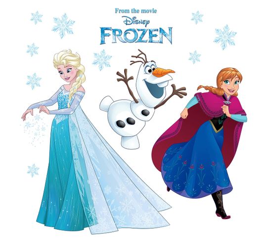 Stickers Pour Fenetre La Reine Des Neiges Disney Frozen