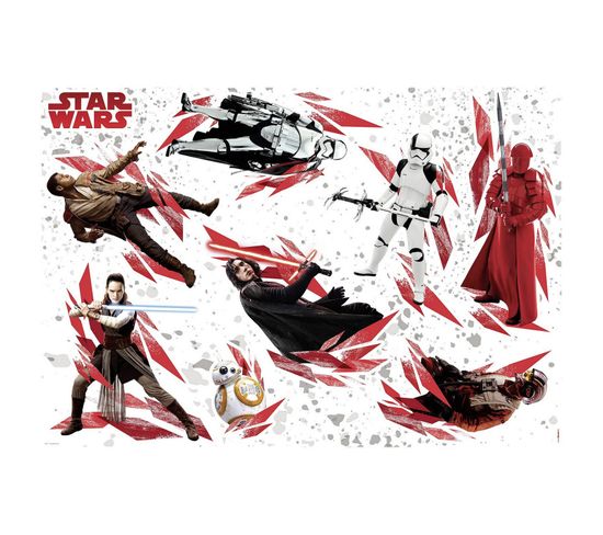 Stickers Muraux Géants -star Wars The Last Jedi-
