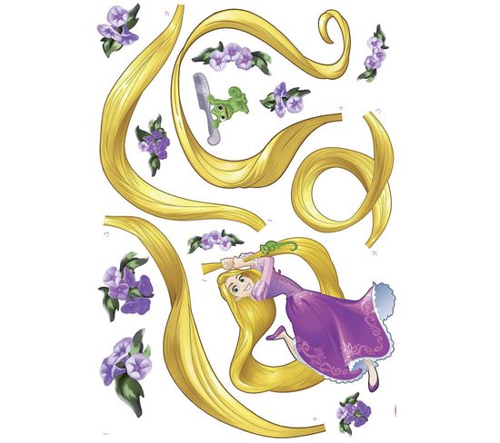 Stickers Muraux Géant Princesse Raiponce Disney