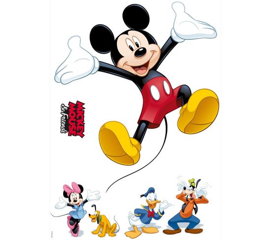 6 Stickers Mickey Mouse Et Ses Amis Disney