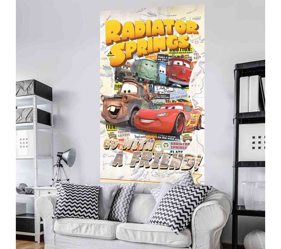 Poster Géant Intissé Cars Disney 120x200cm