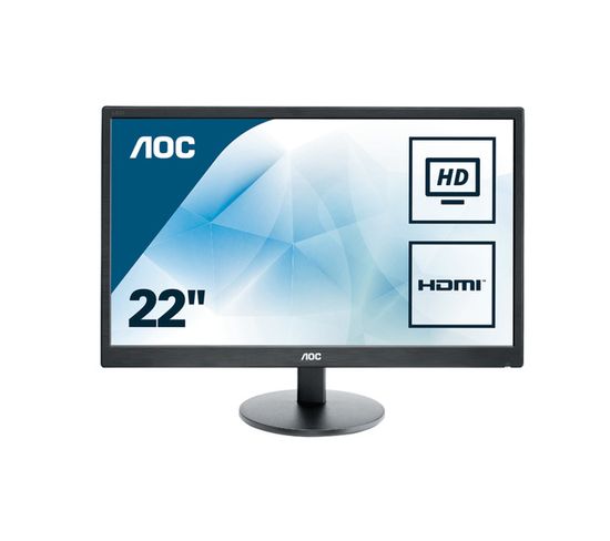 Écran PC 70 Series E2270swhn 21.5" Full Hd 5 Ms Noir