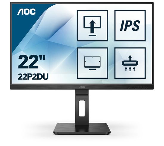 Écran PC P2 22p2du 21.5" LED Full Hd 4 Ms Noir