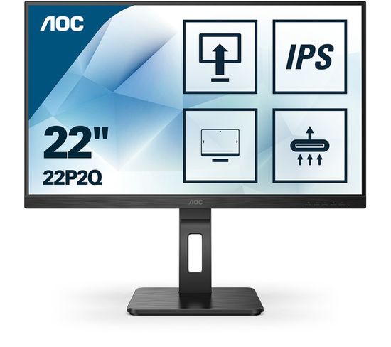 Écran PC P2 22p2q 21.5" LED Full Hd 4 Ms Noir