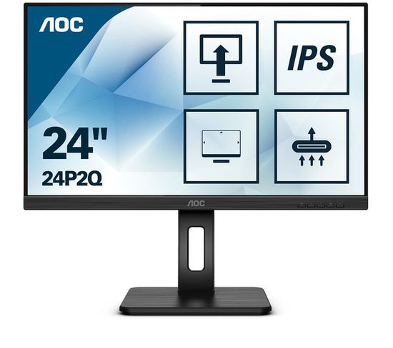 Écran PC P2 24p2q 23.8" LED Full Hd 4 Ms Noir
