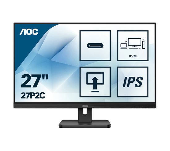 Écran PC 27p2c 27" LED Full Hd 4 Ms Noir