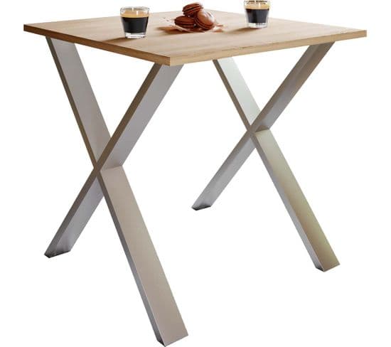 Table à Manger Xonax 80x50cm Chêne