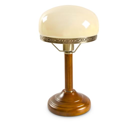 Lampe De Table Beige Aspect Antique