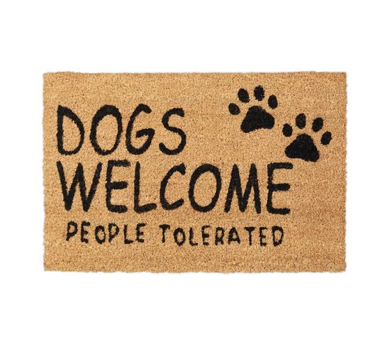 Paillasson Coco «dogs Welcome»