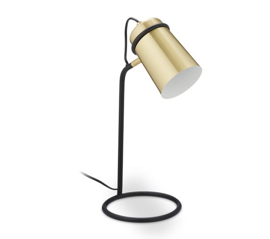 Lampe De Bureau Moderne Doré Et Noir