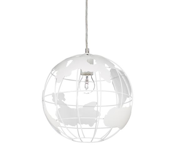 Lampe à Suspension Abat-jour Boule Globe