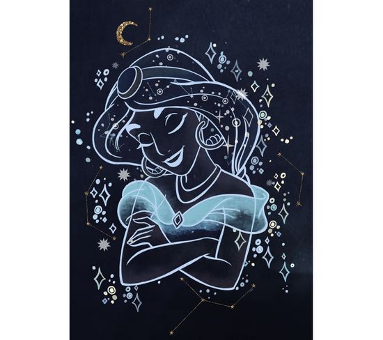 Poster Disney Aladdin - Jasmine Rêveuse 50 Cm X 70 Cm