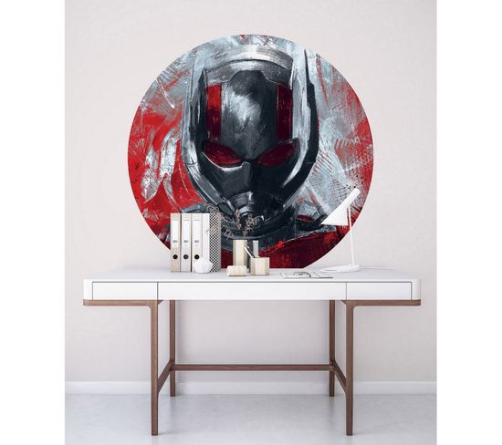 Poster Autocollant Forme Ronde Marvel Avengers Ant-man Peinture - 125 Cm