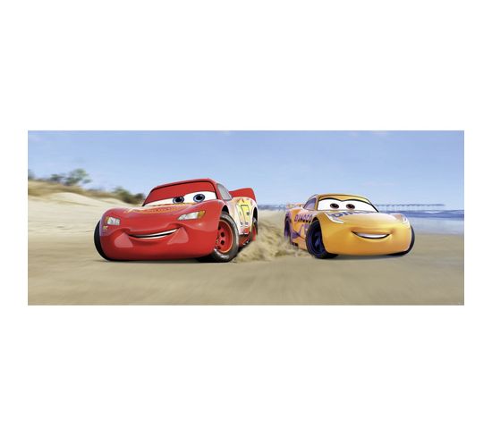 Poster Géant Cars 3 Plage Disney 100x250 Cm