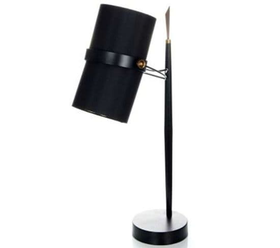 Lampe à Poser Design "novum" 69cm Noir