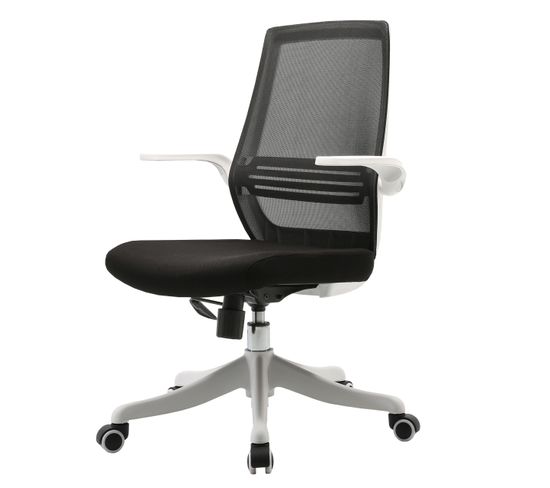 Chaise De Bureau Moderne Hwc-j88 Accoudoir Relevable Noir