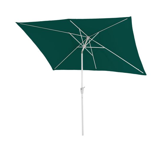 Parasol N23 2x3m Rectangulaire Inclinable Polyester/alu 4,5kg Vert