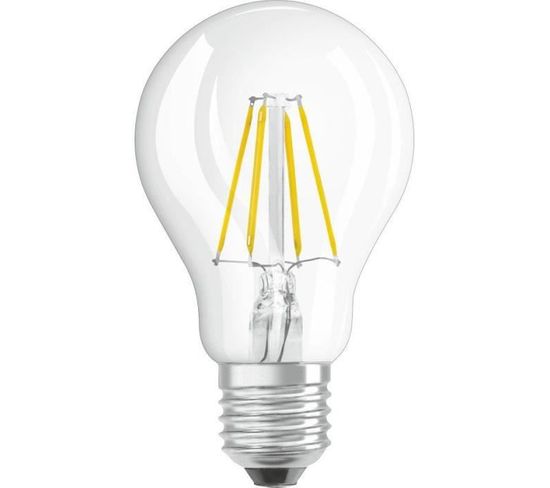 Ampoule LED Standard Clair Filament - 4 W = 40 W - E27 - Blanc Froid