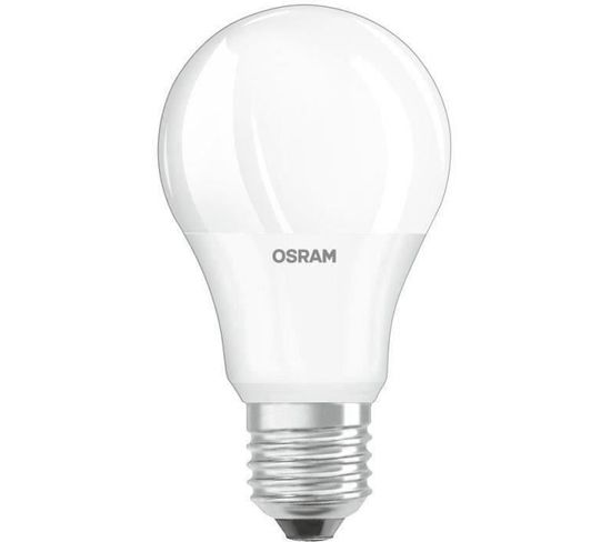 Ampoule LED Standard Dépolie Avec Radiateur - 8,5w Équivalent 60w E27 - Blanc Froid