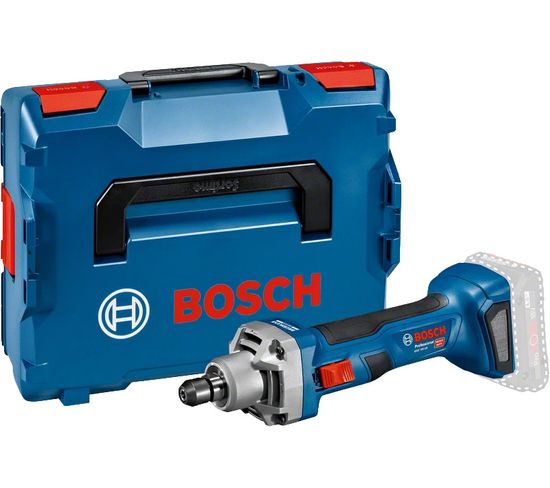 Meuleuse Droite 18v Bosch Ggs 18v-20 Professionnal (sans Batterie Ni Chargeur) + Coffret L-boxx - Bo