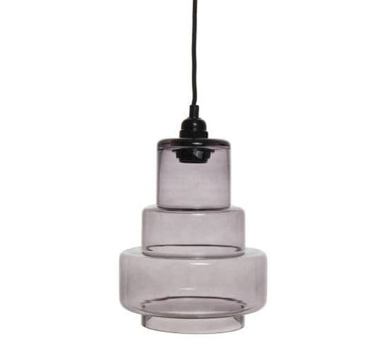 Lampe Suspension Design "evy" 29cm Gris