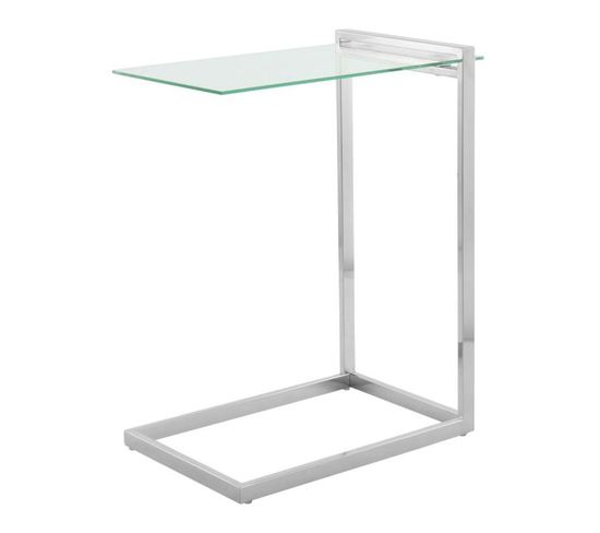 Table D'appoint Design "elisa" 60cm Argent