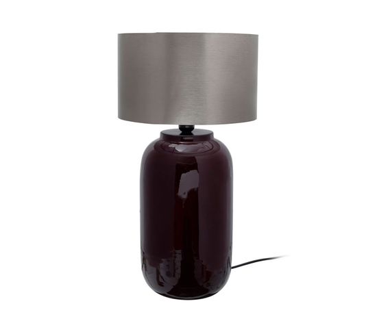 Lampe à Poser Design "arto" 57cm Violet et Argent