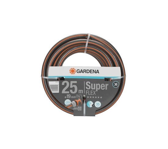 Tuyau D'arrosage Gardena - Premium Superflex - Diamètre 19 Mm - 25 M - 18113-20