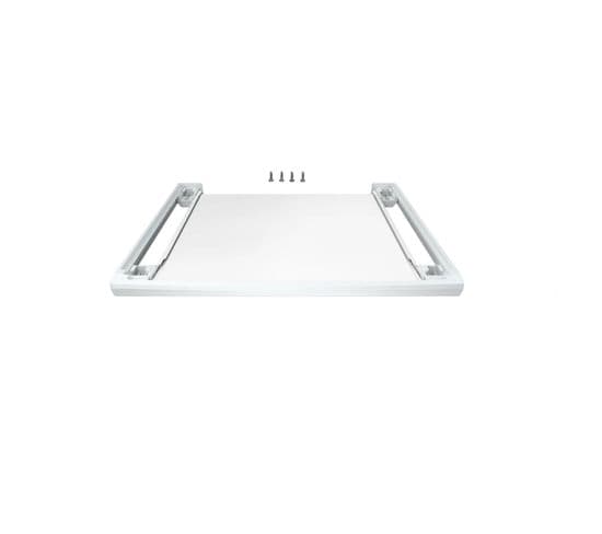 Kit De Superposition pour lave-linge et sèche-linge Avec Tablette Blanc - Wz27500