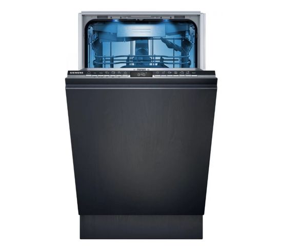Lave-vaisselle Tout intégrable 45cm 10 Couverts 42db Noir IQ500 - Sr65zx10me