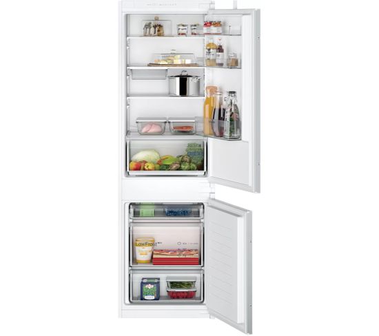 Réfrigérateur congélateur intégrable 267l - Ki86v5se0