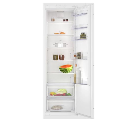 Réfrigérateur 1 Porte Intégrable à Glissière 310l Blanc - Ki1811se0