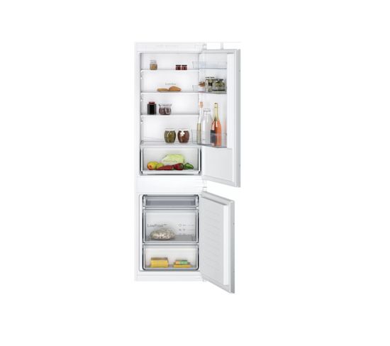 Réfrigérateur Combiné Intégrable à Glissière 267l Blanc - Ki5861se0
