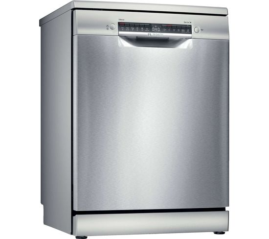 Lave-vaisselle 60 cm 12 couverts 46 dB Inox - Sms4hti48e