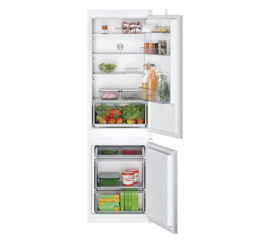 Réfrigérateur Combiné Intégrable à Glissière 267l Blanc - Kiv865se0