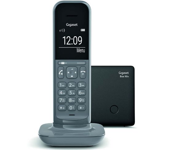 Téléphone Fixe Sans Fil Au Design Moderne Avec Répondeur Intégré Au Combiné - Cl390a
