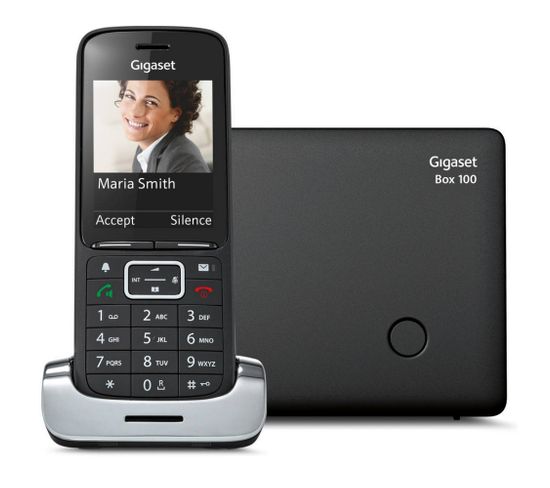Téléphone Sans Fil Dect Noir - Premium-300-noir
