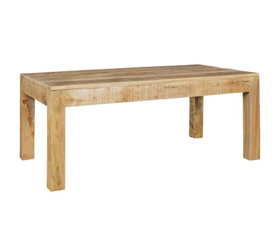 Table Basse Bois Massif 110x47x60 cm Table En Bois Table D'appoint Salon