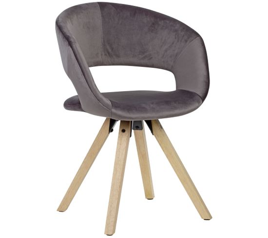 Design Dining Chair Chaise De Cuisine En Velours Avec Dossier Chaise En Tissu Moderne