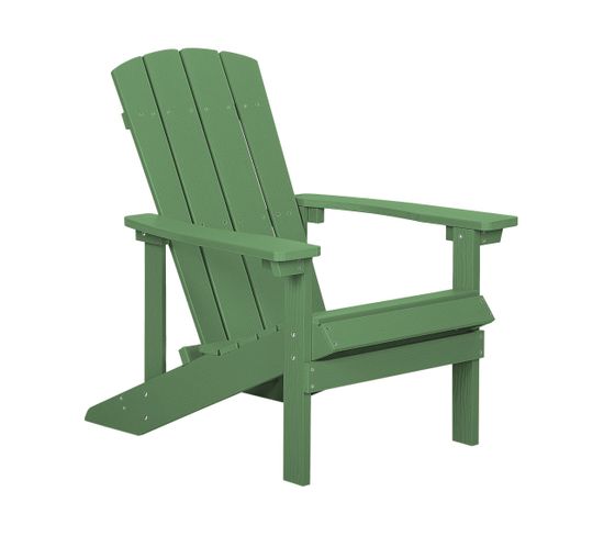 Chaise De Jardin Verte Adirondack