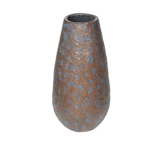 Céramique Vase Décoratif 49 Marron Gris Brivas
