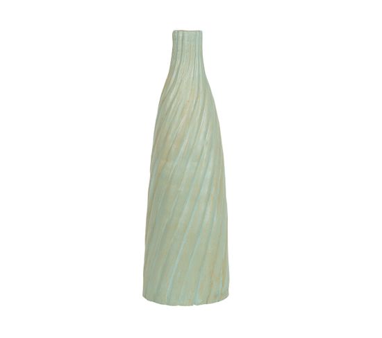 Terre Cuite Vase Décoratif 54 Vert Doré Florentia