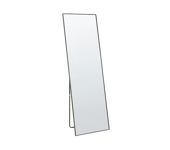 Miroir Sur Pied Noir 50 X 156 Cm Beauvais