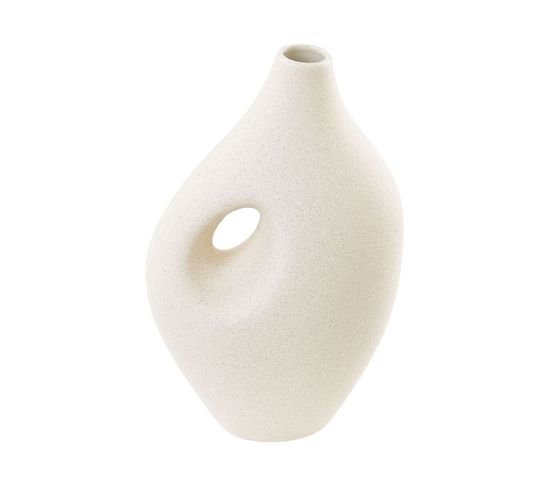 Porcelaine Vase à Fleurs 32 Blanc Komotini